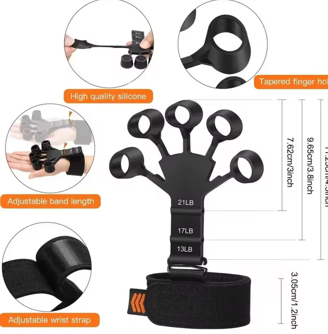 Forearm grip strengthener